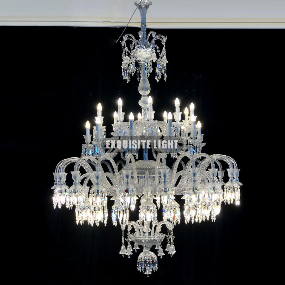 High Quality Lustre Baccarat Copied Solstice Chandelier Baccarat Crystal Lighting