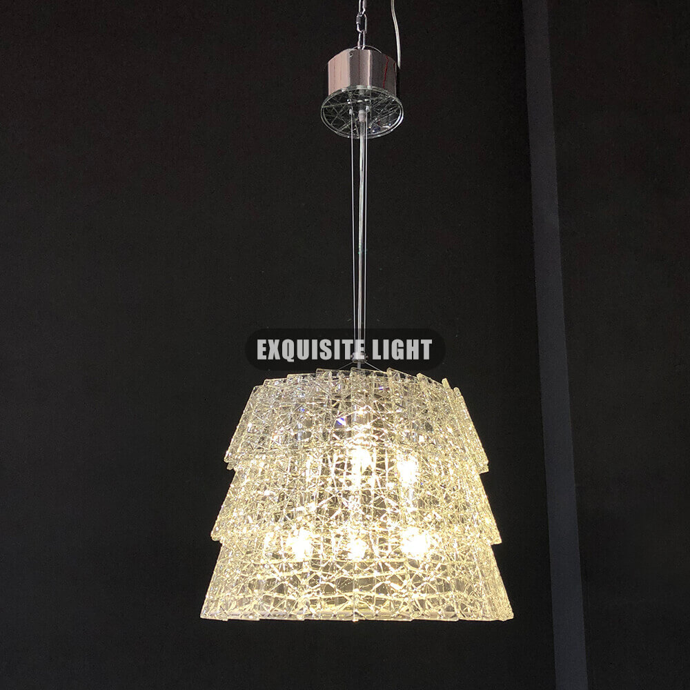 Replica Lustre Tuile De Cristal Baccarat Modern Baccarat Crystal Chandelier Lighting