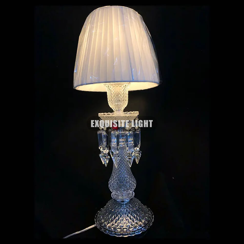 1 Light Crystal Table Lamp Baccarat Lamp