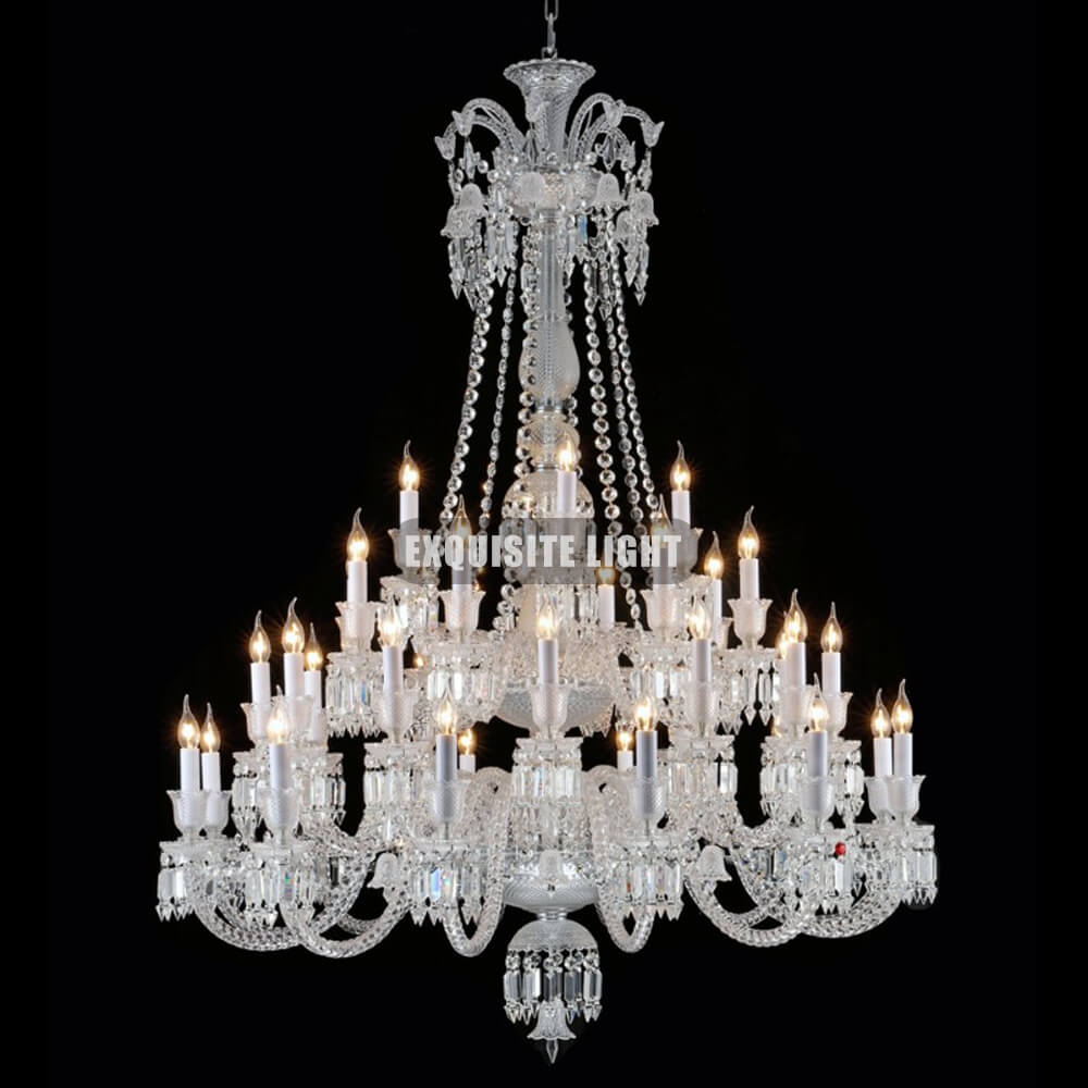 36 Lights Baccarat Crystal Chandelier