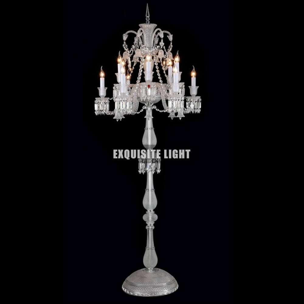 12 Lights Baccarat Standing Lamp