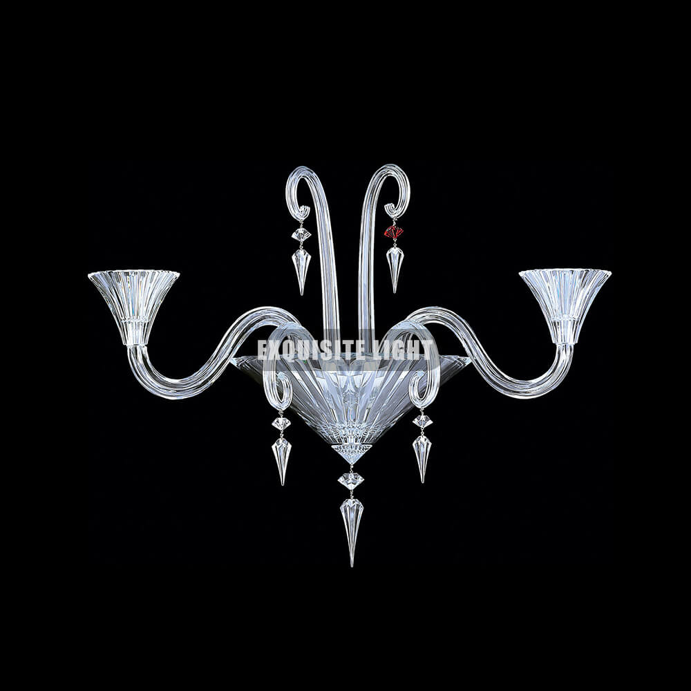 2 Lights Baccarat Mille Nuits Wall Sconce