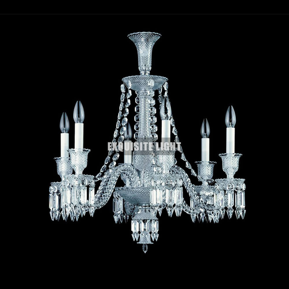 6 Lights Baccarat Chandelier