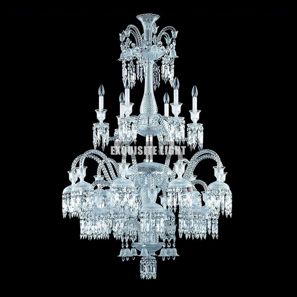 24 Lights Baccarat Solstice Chandelier