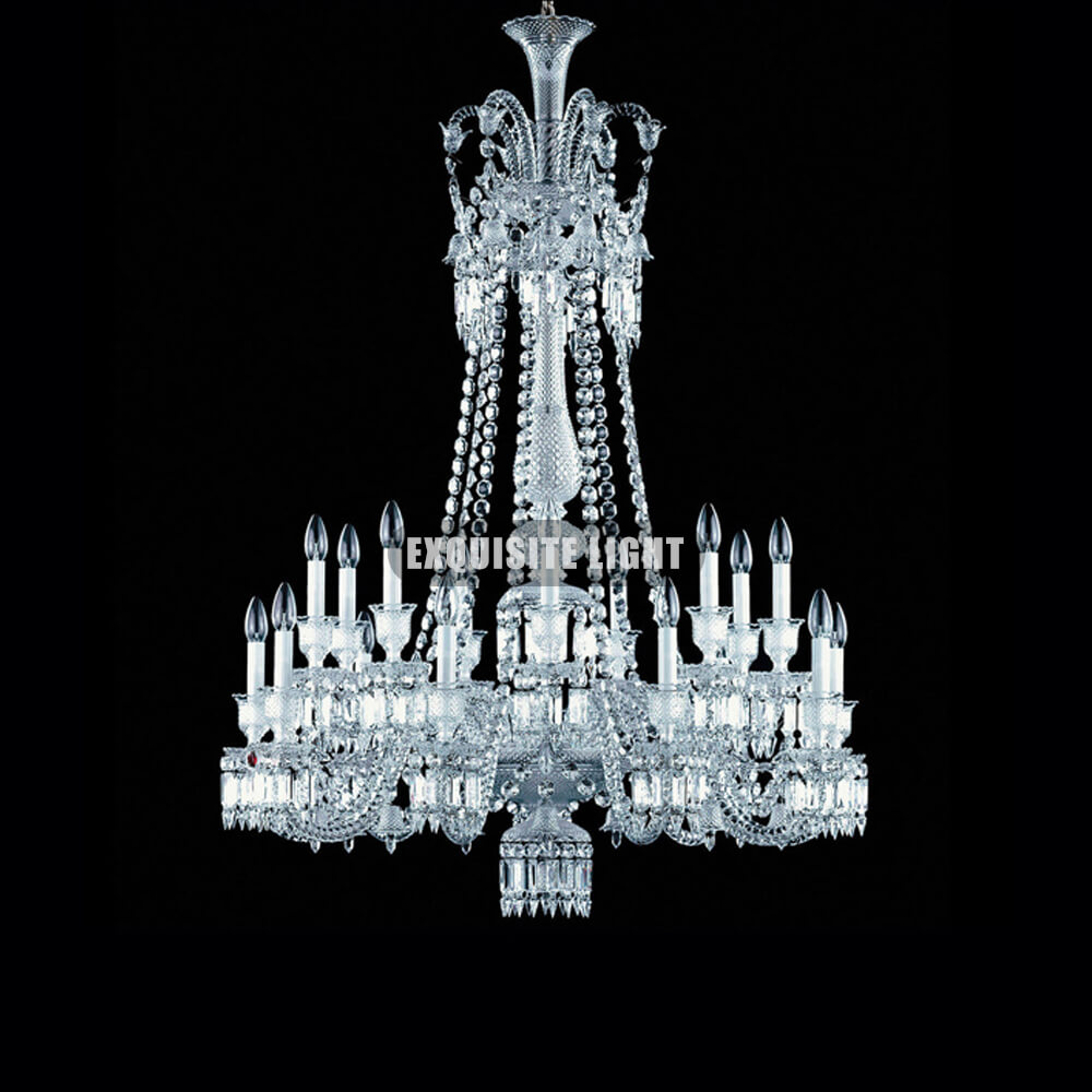 18 Lights Baccarat Crystal Lamp